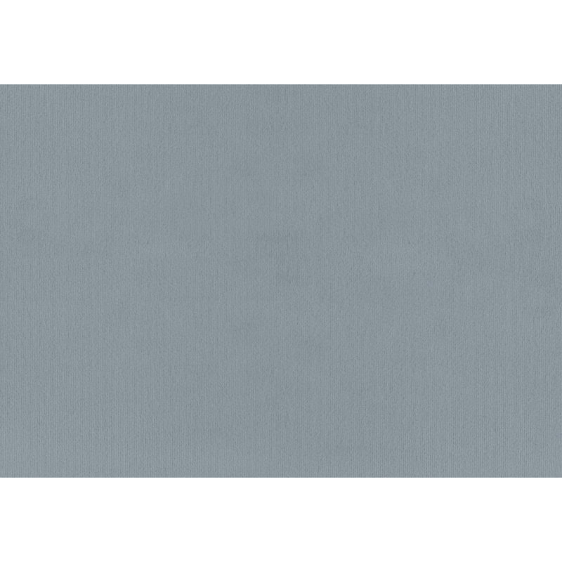 Lit simple tapissier en velours bleu pour une ambiance de chambre à coucher apaisante