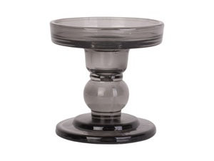 Glass Tabletop Candelabra