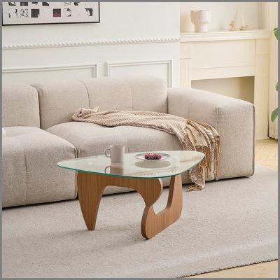 Table basse de style campagnard Mid-Century