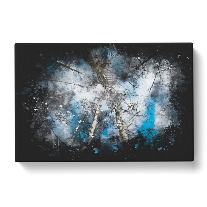 Birch Tree Forest Vol.3 - Wrapped Canvas, 60cm H x 91cm W x 3cm D