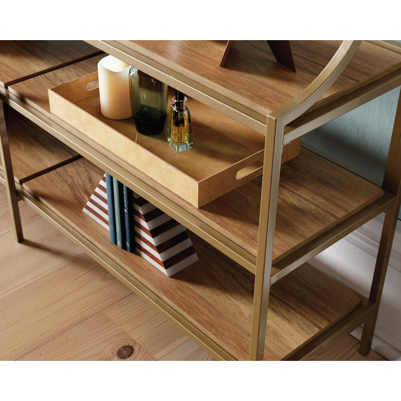 Sabatier 59.37'' Console Table, Brown