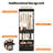 47.2" Closet System Organizer With Hanging Area, Pants Rack & Drawer, 2Pcs-1217498332-1217498275