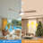 Auravista 52 In. Indoor Oak Blades Ceiling Fan Chrome Housing With LED Light Bulbs And Remote Control-108487575