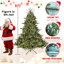Arbre de Noël 5 pieds avec 350 lumières UL - branches mixtes PE / PVC-940791829-940791827