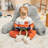 Faux Fur Reading Backrest Pillow-108989347