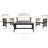 Delosreyes Acacia 4 - Person Patio Conversation Set with Cushions-998970805