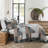 DDUOXIN Farmhouse Plaid 100% Cotton Quilt Sets - 1 Quilt with 2 Pillow Shams-113754271-113754274