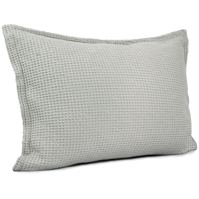 Taie décorative Del Mar, Très grand, Gris murmure
