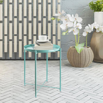 Table de bout avec plateau Fredericke