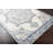 Hilyard Oriental Navy/Medium Gray/Cream/Silver Gray Area Rug-1647776762