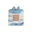 Whale Change Pad Cover, Fits Standard Size, 32" L, Soft and Durable, Crane Baby