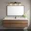 Sean Lavin Khan Bathroom Bedroom Wall Fixture With Silk Screen White Inside Clear Outside Shade-1759138742-1759138743-1759138761
