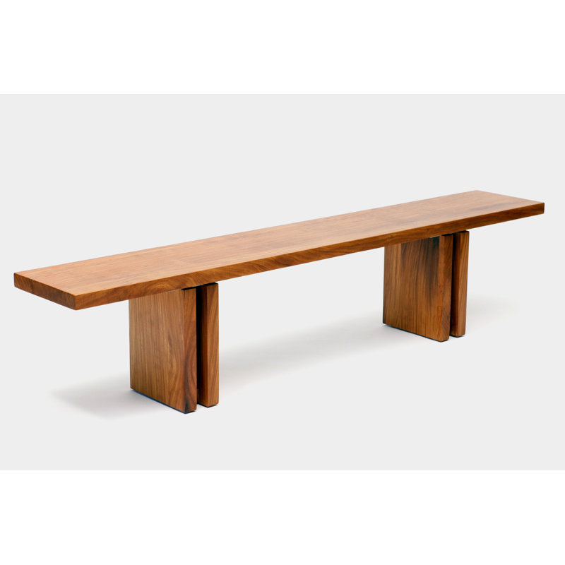 Occidental Solid Wood Dining Bench, 18" H x 120" W x 16" D