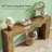 Rustic Console Table-1383467017