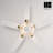 TurboBreeze 45'' - 5 Blade Modern Ceiling Fan with Dimmable Light Kit and Remote Control-122950092-122950094