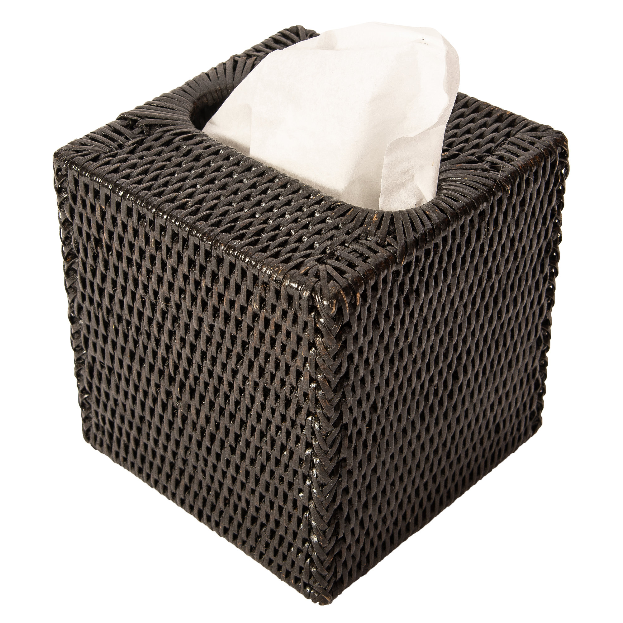 Bathroom Storage Container, Tudor Black