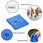 100cm W x 50cm D Polyester Foldable Cat Dog Wash Kits Grooming Towel (Set of 2)