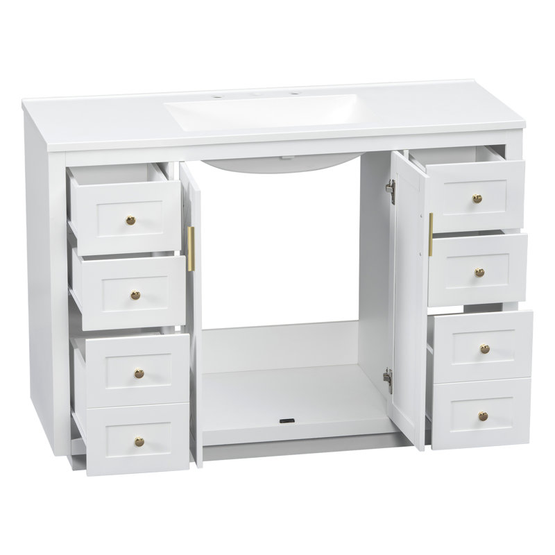 Single Bathroom Vanity with Top