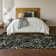 Premium Machine Washable Prisco Black Rug