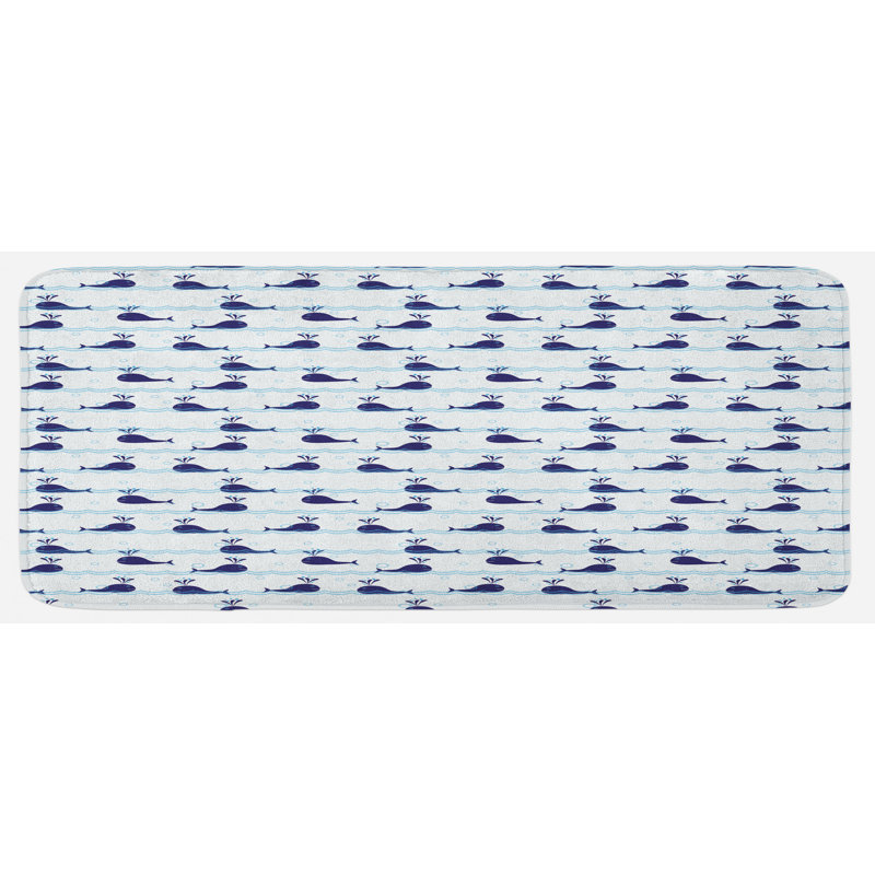 Tapis de cuisine Whale