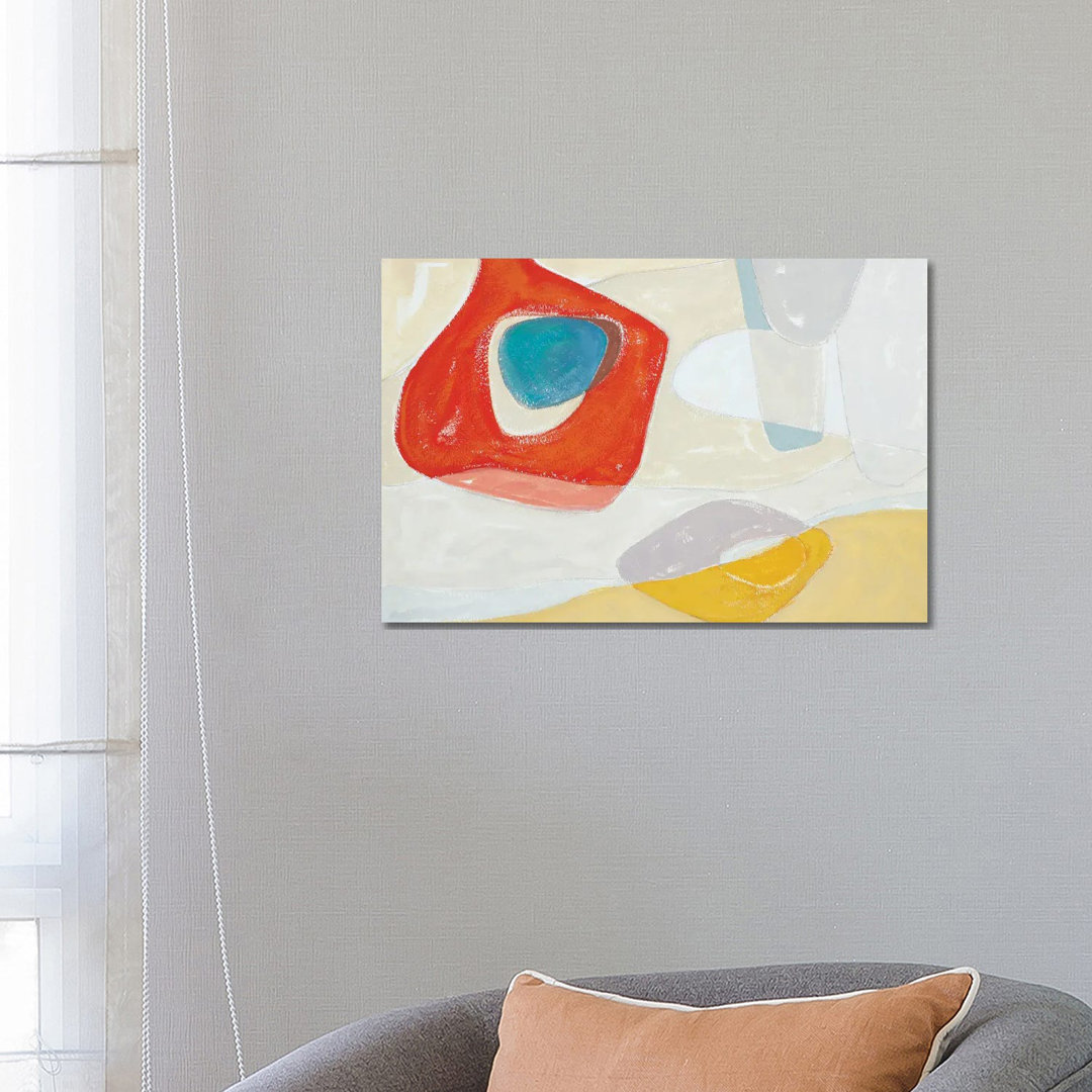 Tidelands Abstract I von Rob Delamater - Galerie-verpackte Leinwand Giclée auf Leinwand