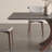Whittany Modern Matte Ash Wood Rock-Plate Dining Table-266493899