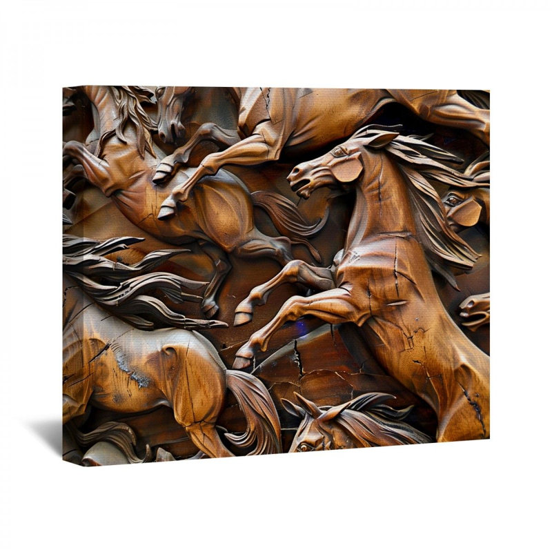 Graphic Art Print, 16" H x 16" W x 3" D