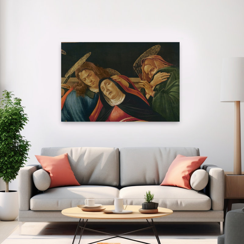 The Lamentation Over The Death Of Christ, C.1490 Contemporary Wall Art Print, 101.6cm H x 152.4cm W