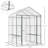 Outsunny 5' X 5' X 6' Mini Walk-In Greenhouse Kit