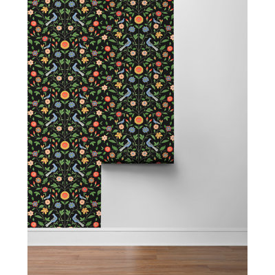 Rouleau de papier peint autocollant L 1,5 pi x l 20,5 po Akerah