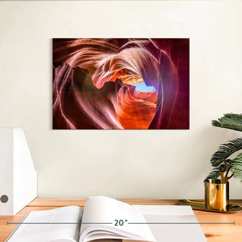 Alvord tourbillon supérieur Antelope Canyon, H 8 po x l 12 po
