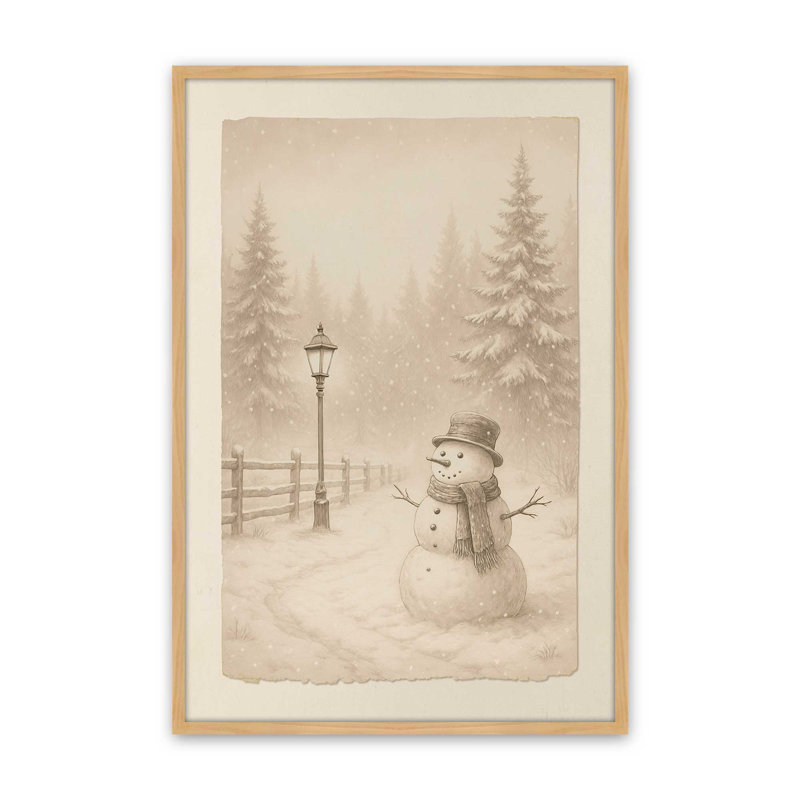 Whispers of Winter Art Print, 8" x 10", American Maple