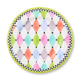 Palm Springs Melamine Dinner Plates