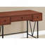 Bureau d'ordinateur transitionnel, bureau rectangulaire avec tiroirs de rangement-1663353532