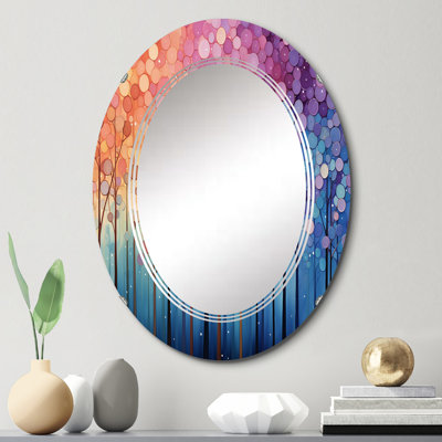 Berilo - Miroir mural moderne ovale