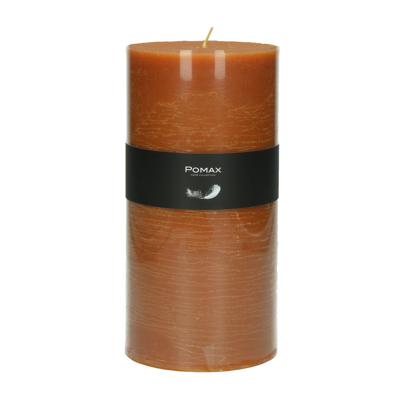 Unscented Pillar Candle, 20cm H x 10cm W x 10cm D