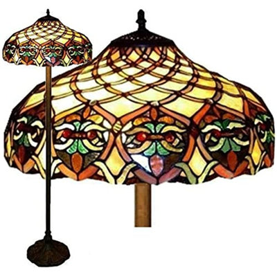Quackenbush 156cm Gold Traditional Floor Lamp