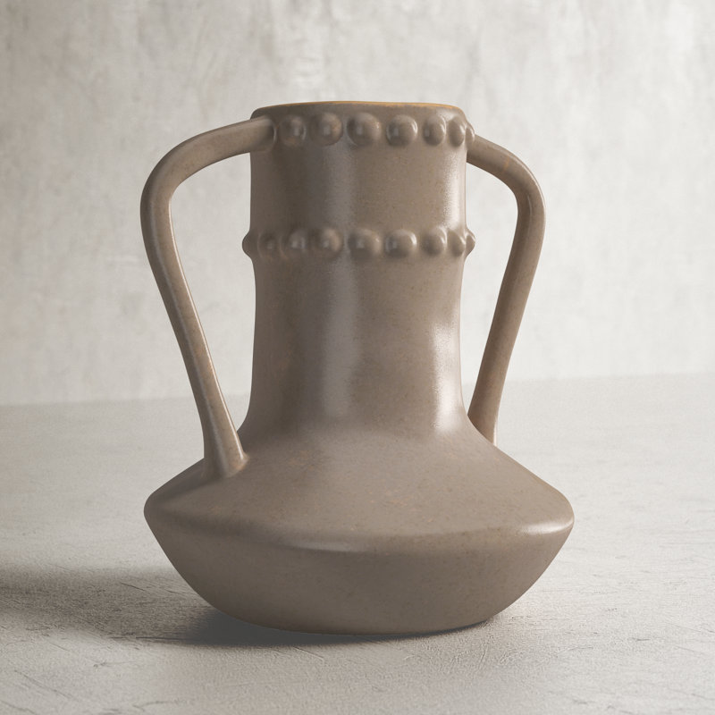Tylea 10'' Handmade Ceramic Table Vase