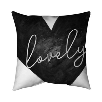 Lovely - 20"x20" Throw pillow - Poly twill - Print on demand