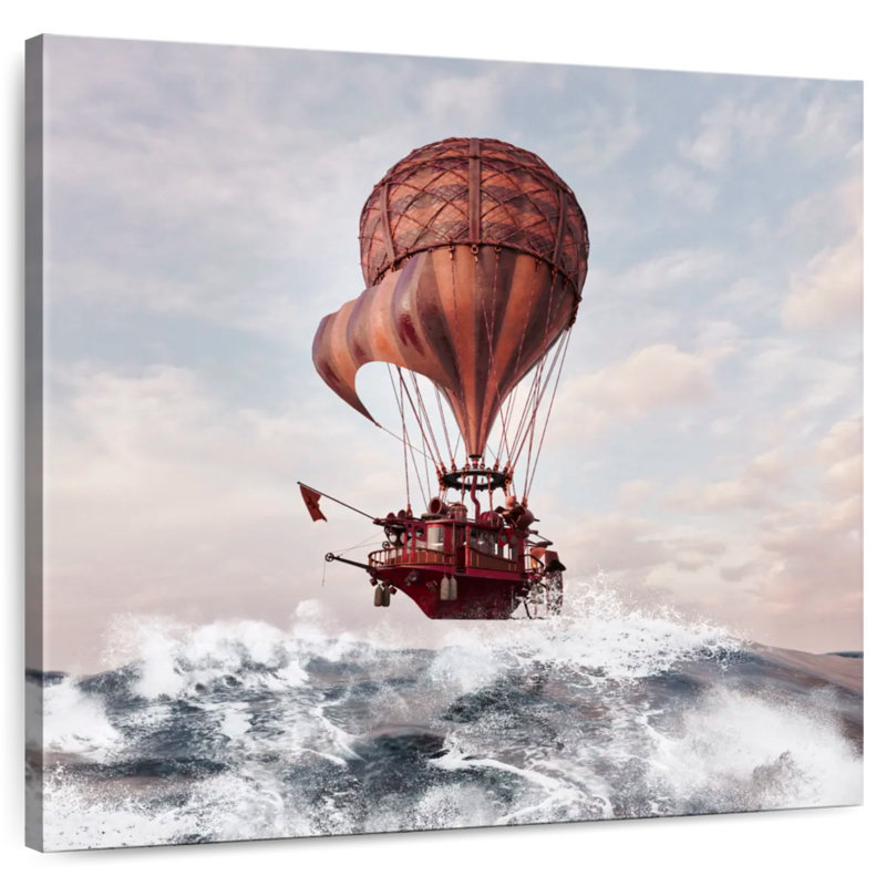 Vieux dirigeable Steampunk Mehar