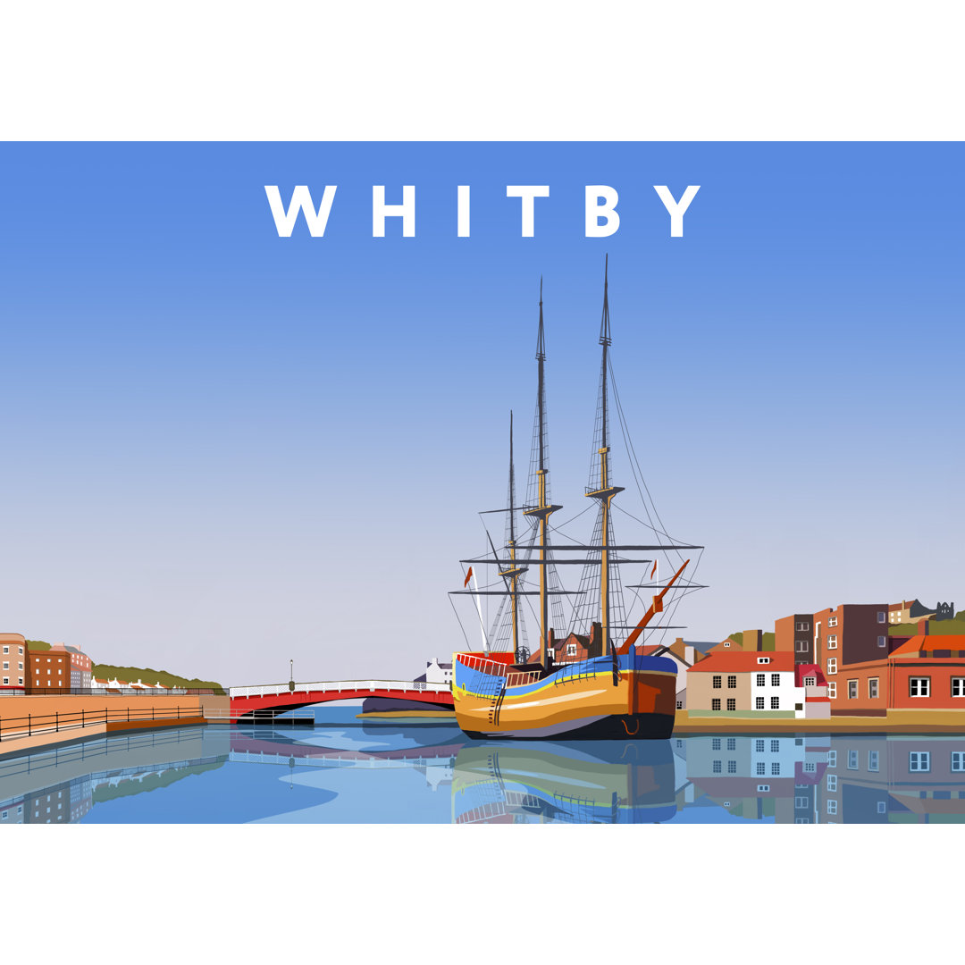 Whitby 5 by Richard O'Neil - Graphic Art Print on Paper