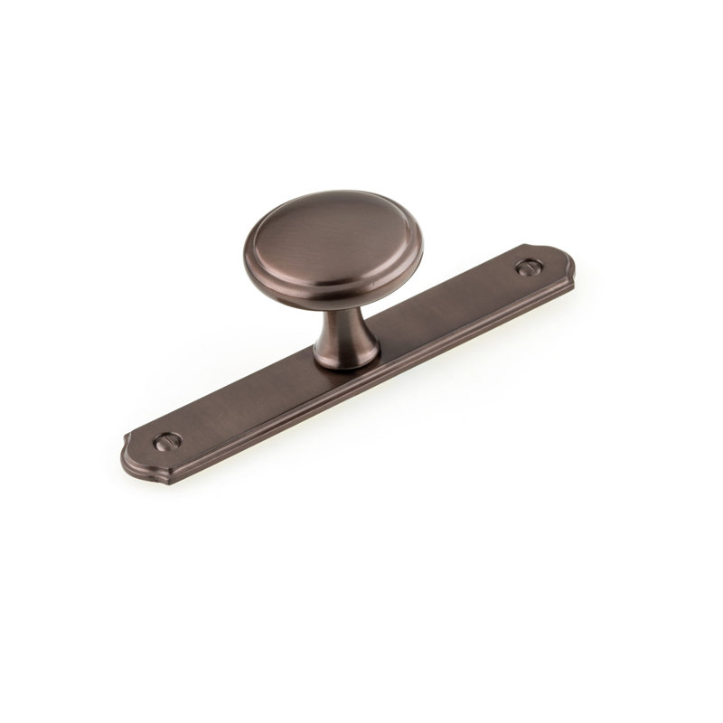 Poignée champignon surdimensionnée de 1 9/16 po de diamètre, Bronze miel