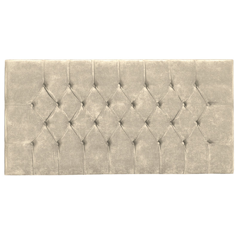 Nicolette Upholstered Headboard, Cream, Single (3')