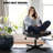 Kiawna Criss Cross Legged Office Chair, Armless Office Desk Chair No Wheels-311567652