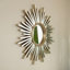 Miroir, miroir décoratif en forme de soleil