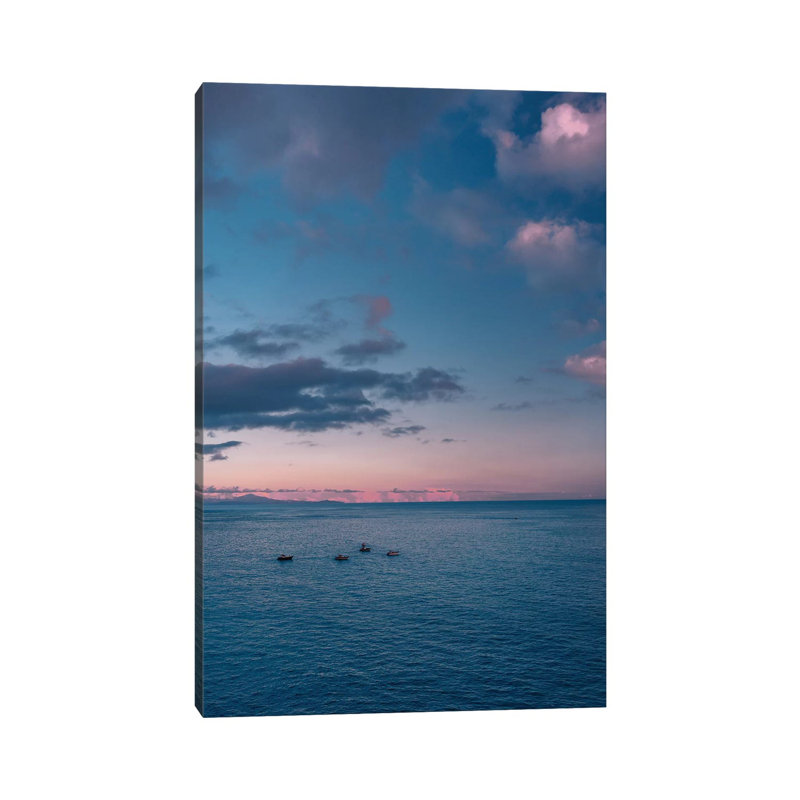 Amalfi Coast Sunset VI by Bethany Young - Print on Canvas, Wrapped Canvas, 45.72cm H x 30.48cm W x 1.91cm D