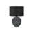 Lighting, 23"h, Table Lamp, Black Ceramic, Black Shade, Contemporary