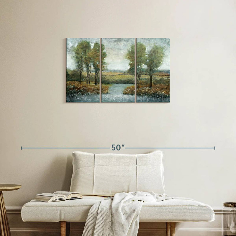 Alvord Stream Side II, 20" H x 33" W