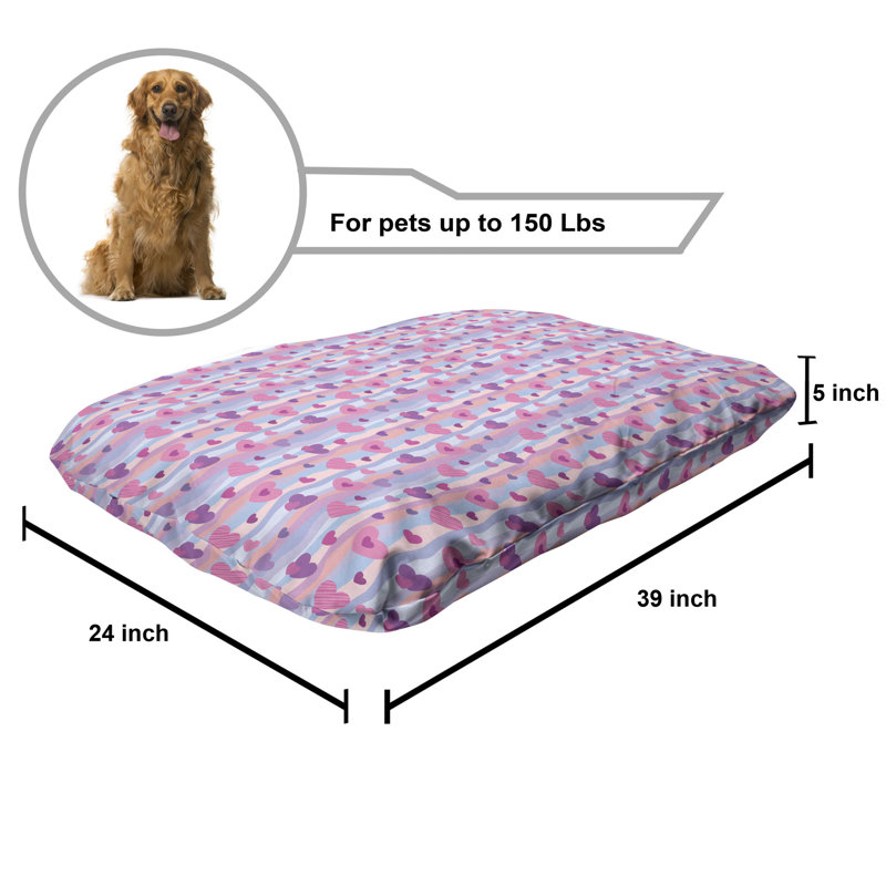 Lit pour animal de compagnie Ambesonne Love