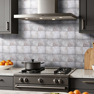 10Pcs Self-Adhesive Wall Tile Stickers